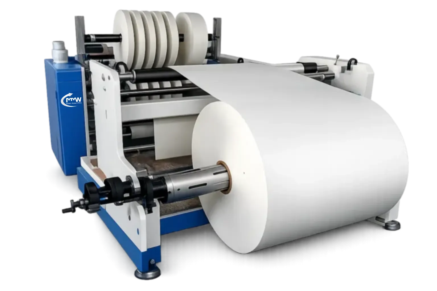 Automatic Kraft Paper Roll Slitting Rewinding Machine
