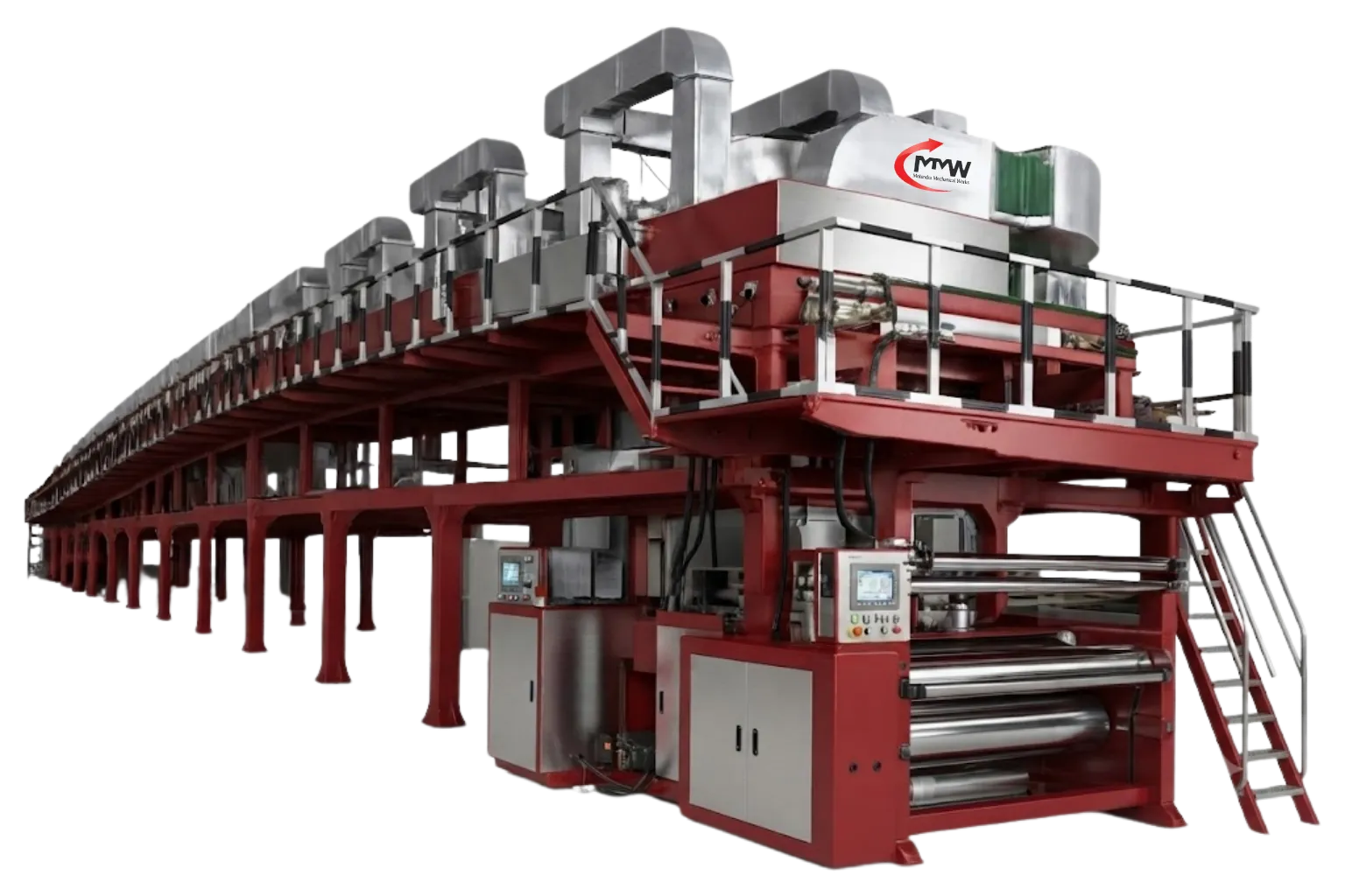 BOPP Tape Coating Machine With Dryer