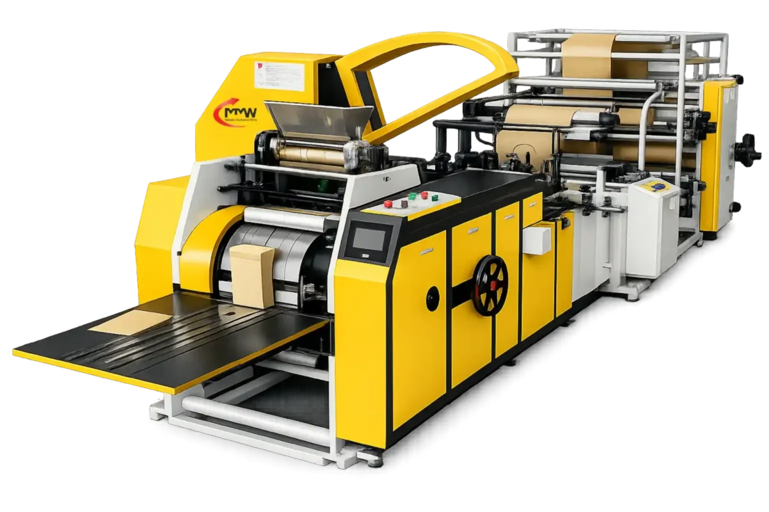 Brown Paper Grocery Bag Making Machine