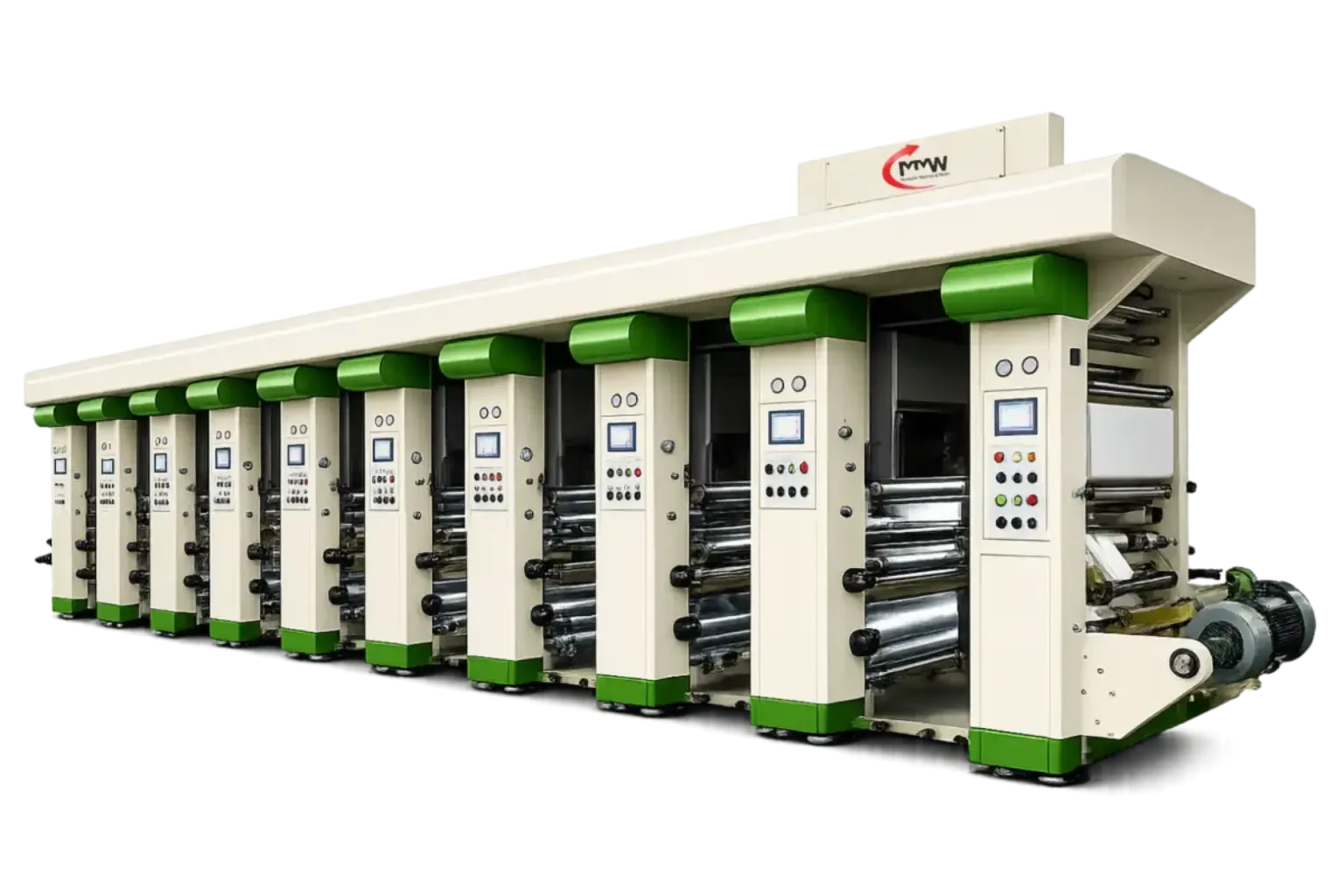 Butter Paper Reel To Reel Printing Machine
