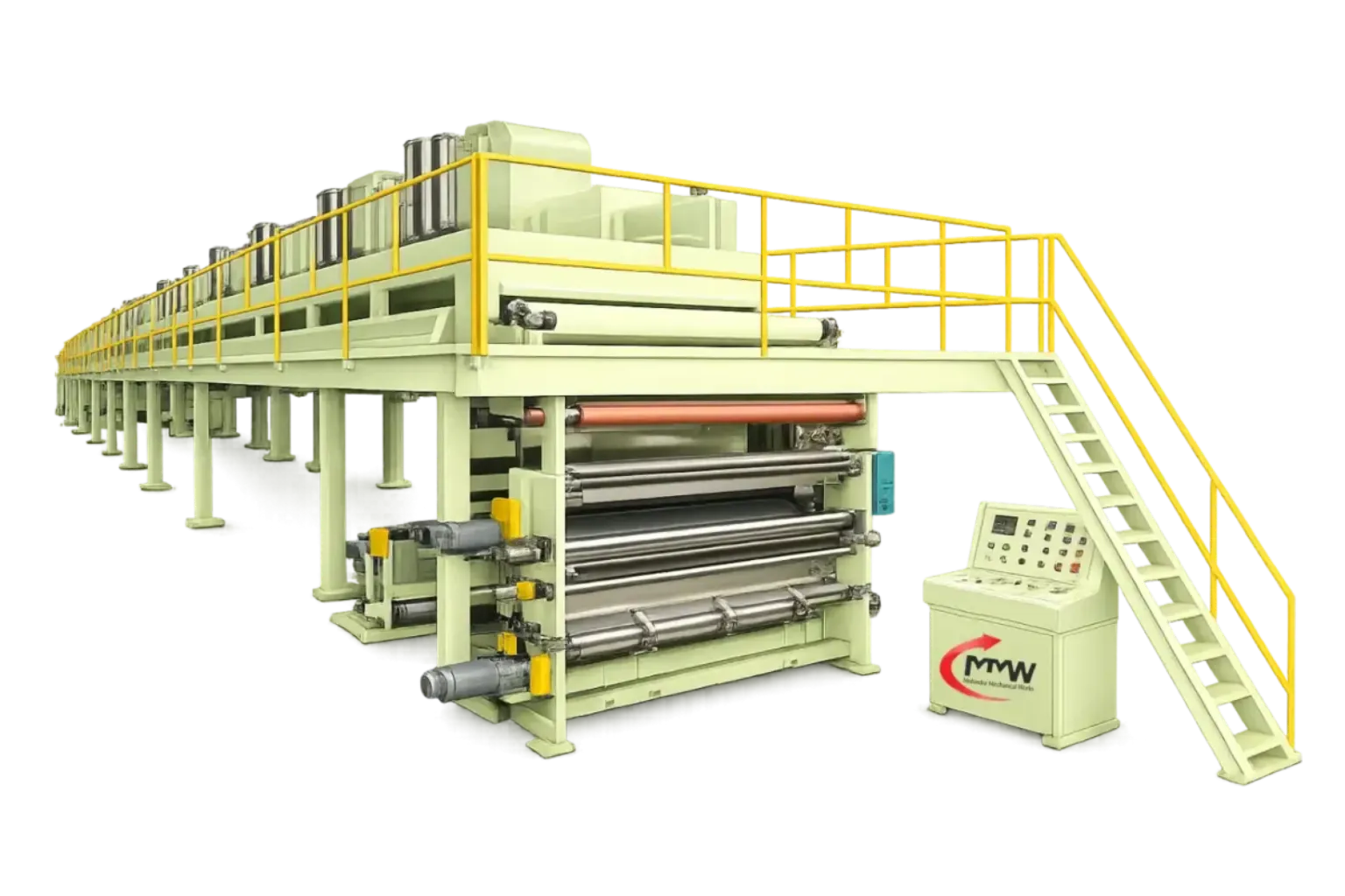 Canvas Fabric Blade Coating Machine