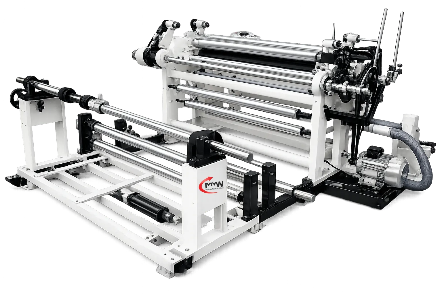 Center Drum Slitter Rewinder Machine