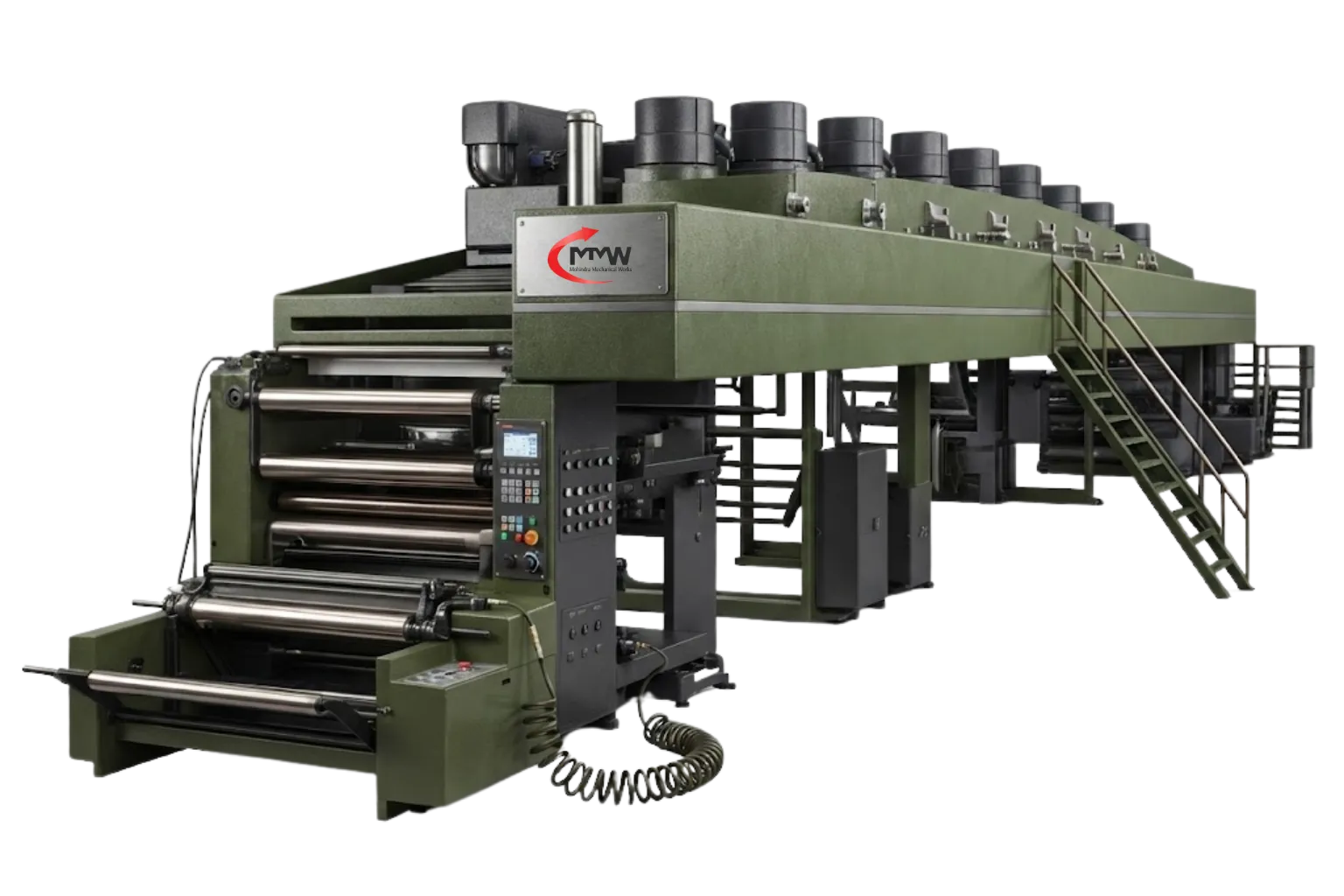 Double Head Paper Coating Machine