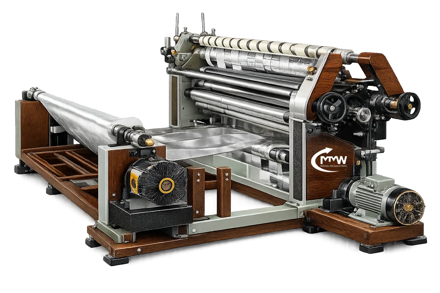 Fully Automatic Drum Type Metalized Film Slitting Machine