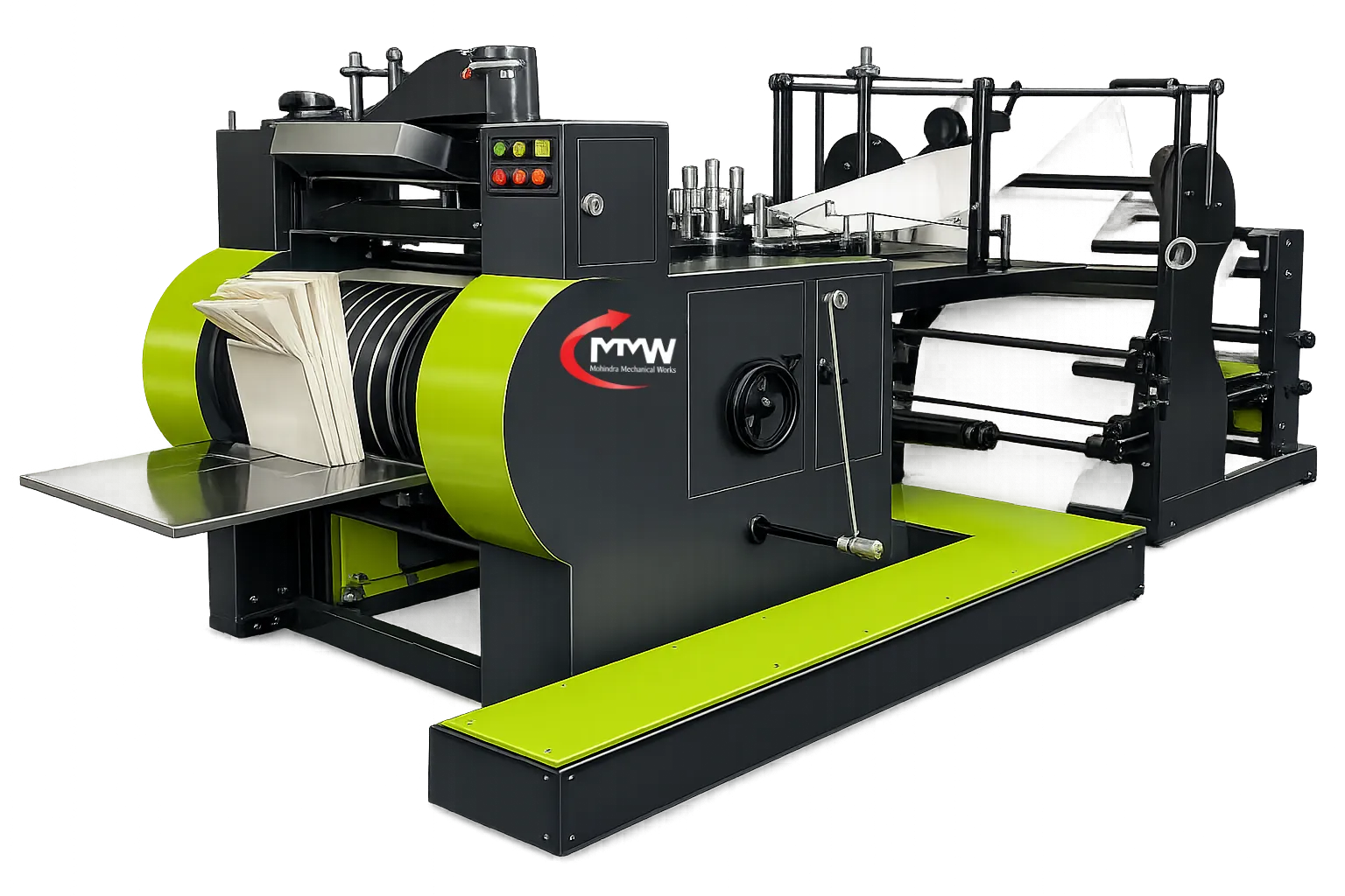 Fully Automatic Khaki Paper Bag Making Machine