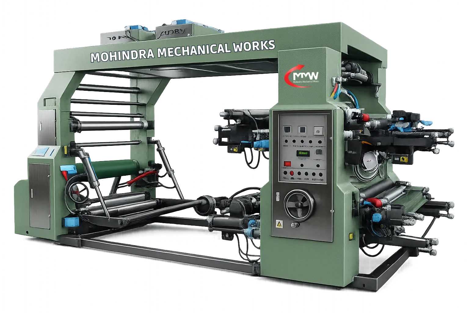 Jumbo To Jumbo Butter Paper Flexographic Printing Machine