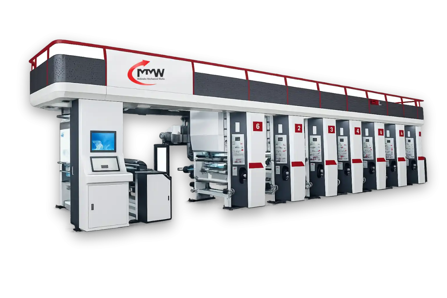 Alu Alu Blister Foil Printing Machine