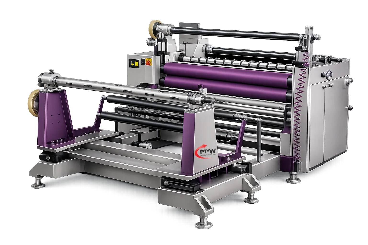 Manual Drum Type Foil Slitting Machine