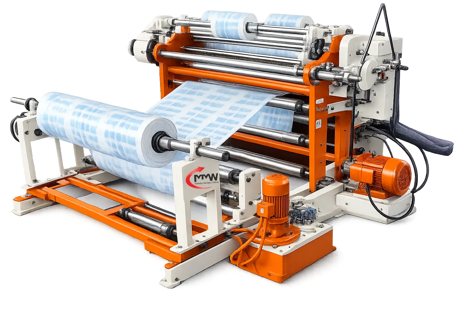 Manual Drum Type Polyester Film Slitting Machine