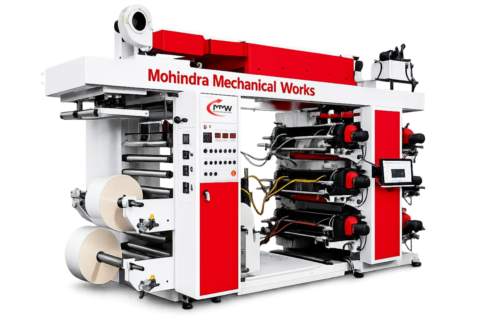 PP Woven Bag Fabric Flexo Printing Machine