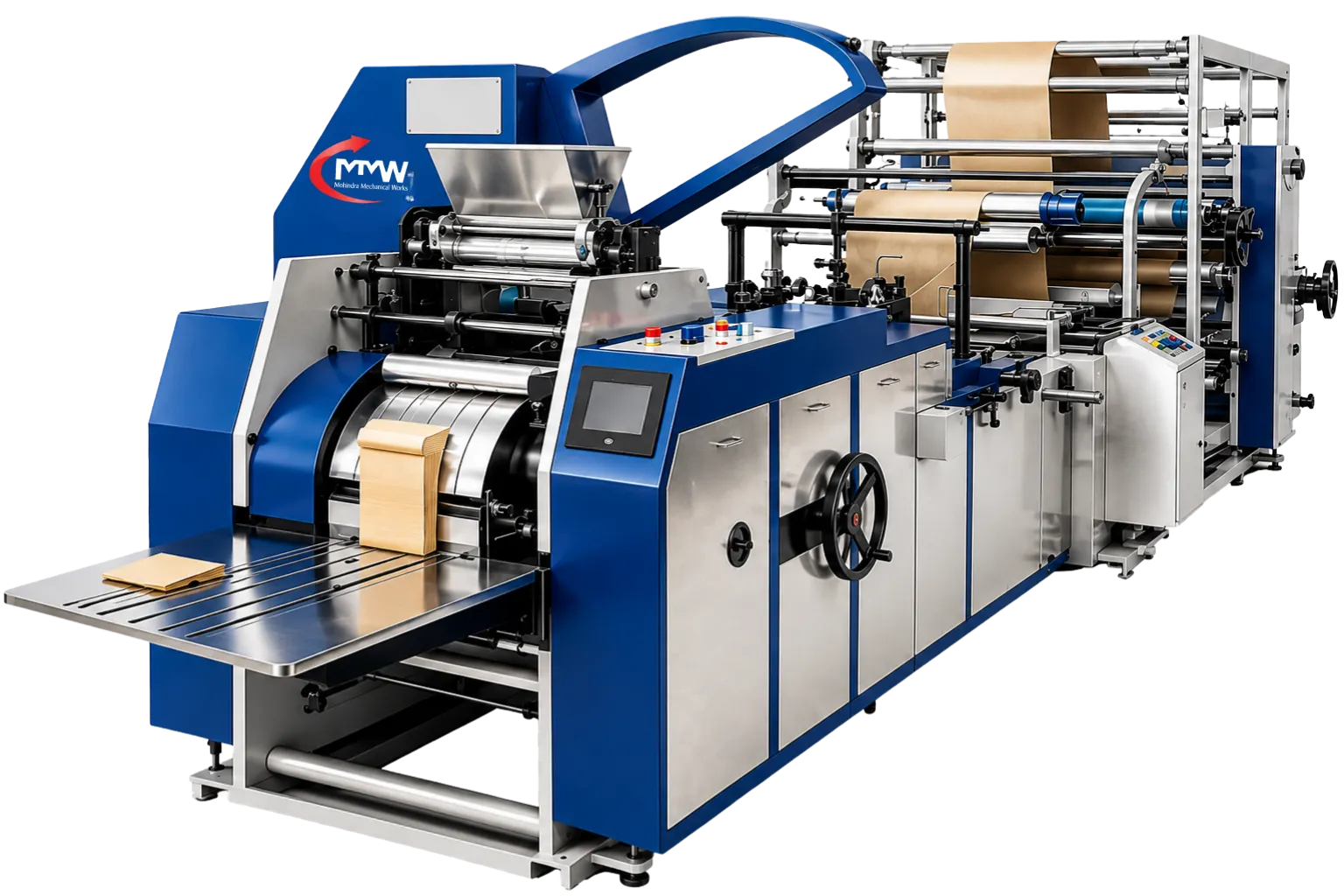 Paper Grocery Bag Making Machine