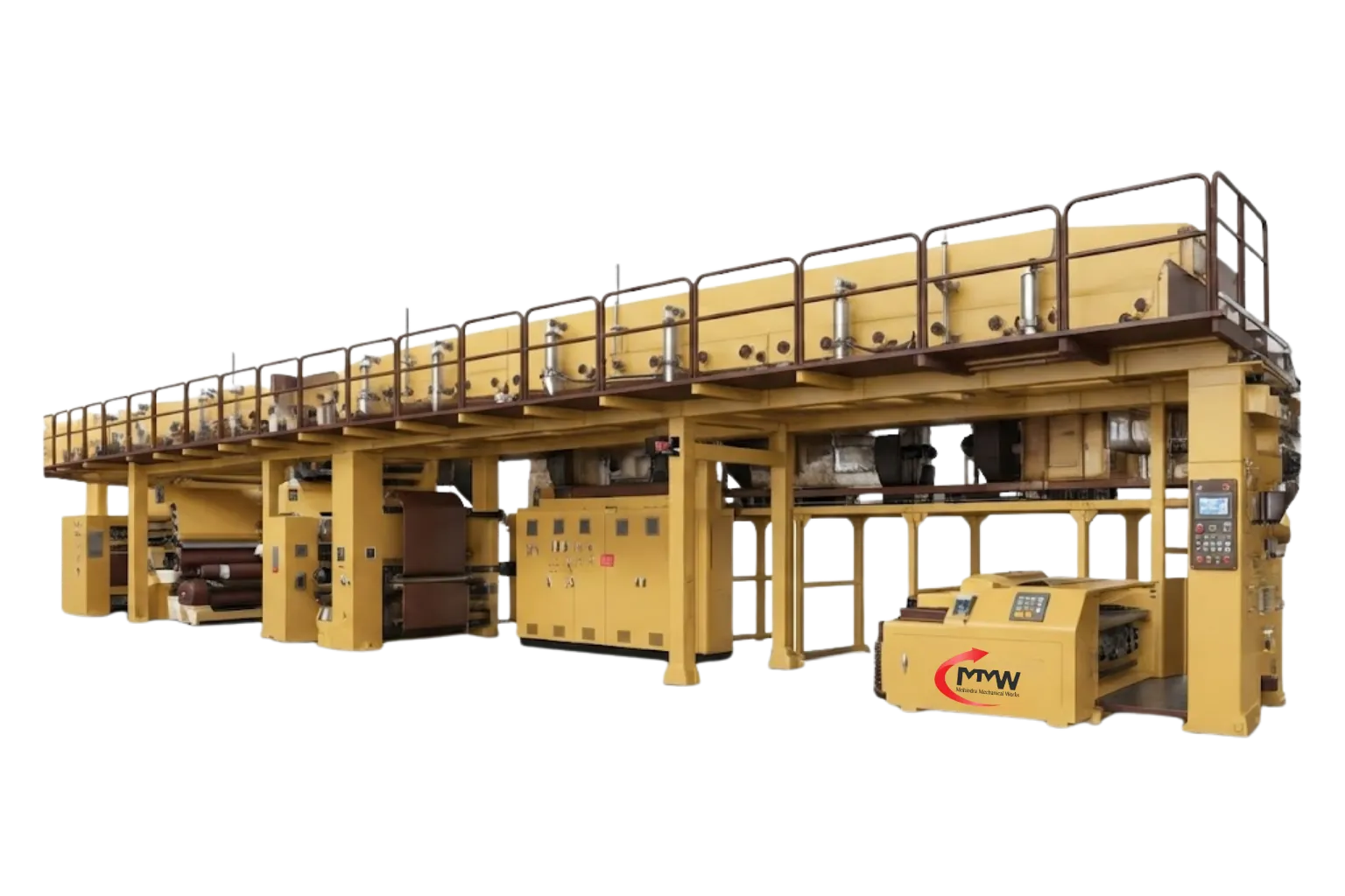 Air Knife Paper Cup Water Proof And Heat Sealable Paper Coating Machine