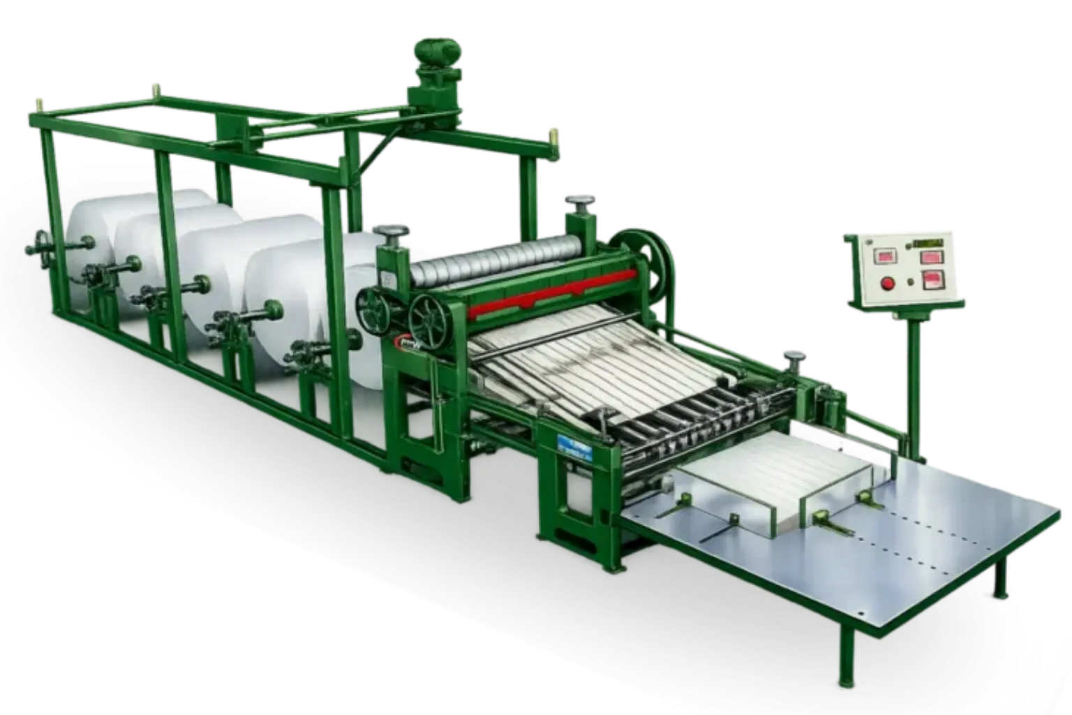 Rotary Paper Corrugated Sheet Cutting Machine