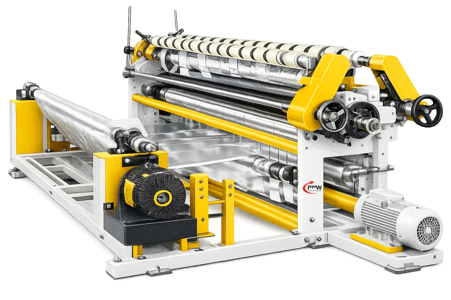Semi Drum Type Metalized Film Slitting Machine