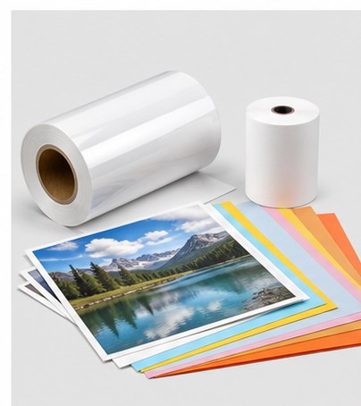 Coated paper and stationery products