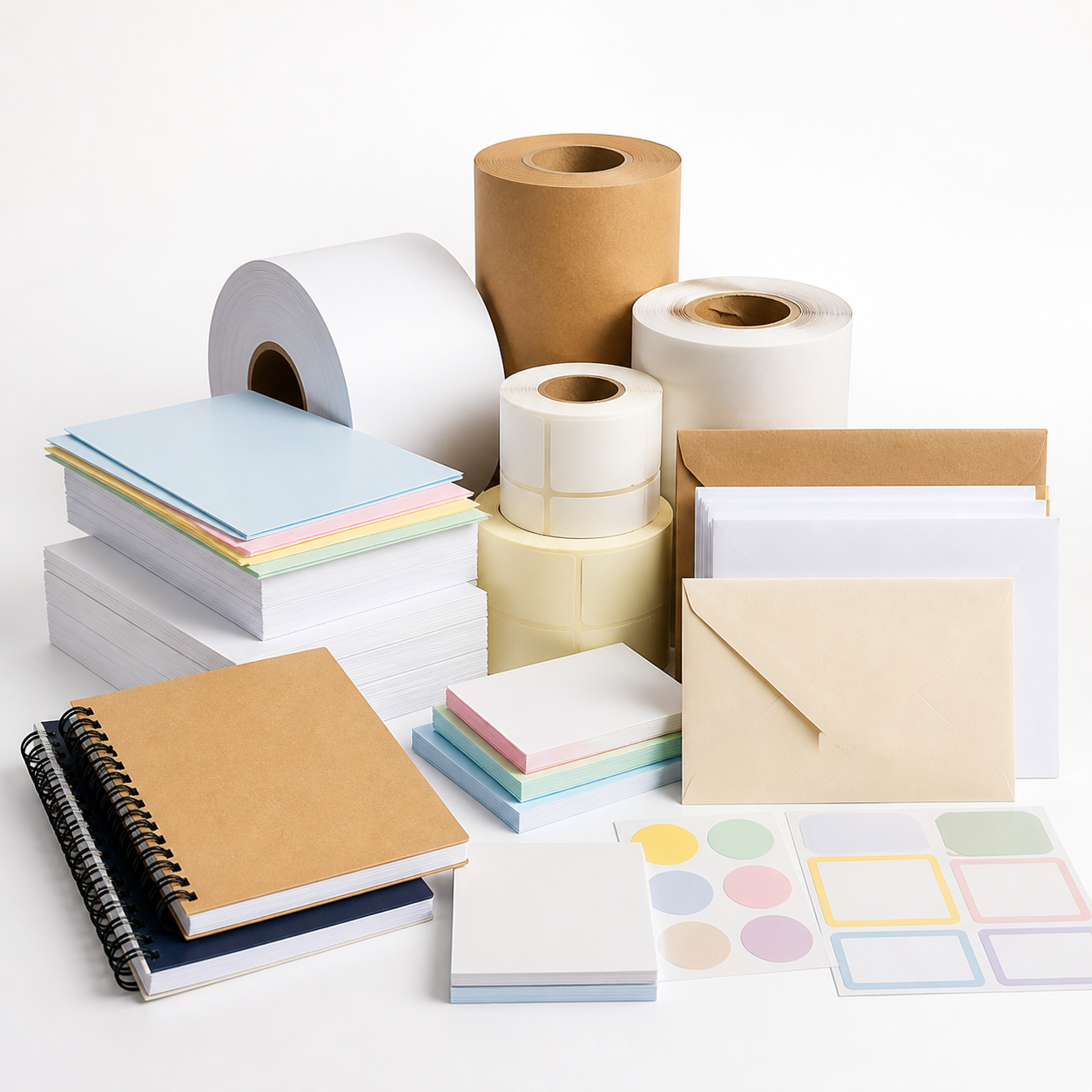 Paper converting and stationery products